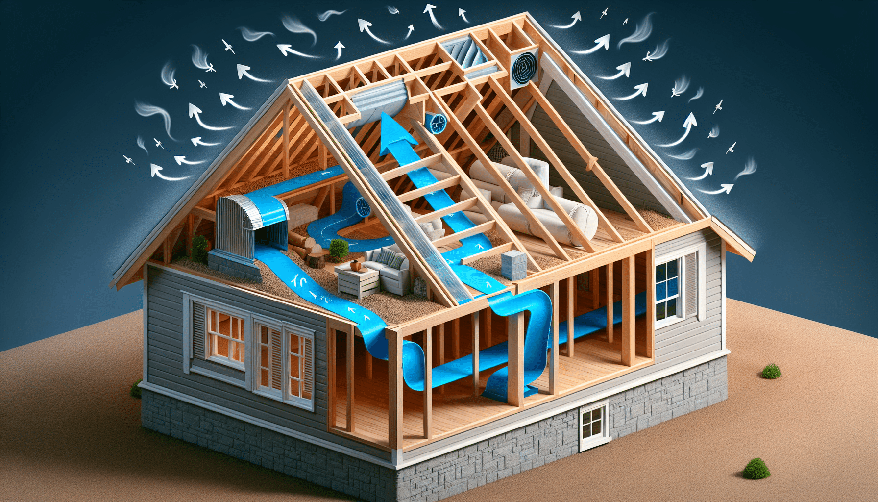 Proper roof ventilation system