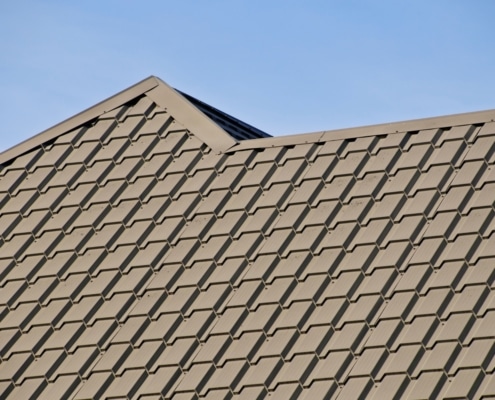 Toledo Metal peaked roofing