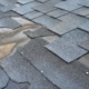 Detroit damaged shingle roof