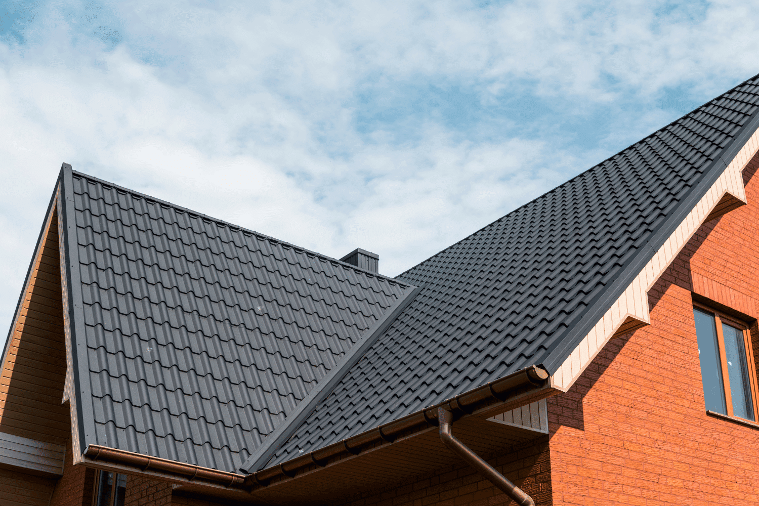 An artistic representation highlighting the benefits of expensive roofing materials.