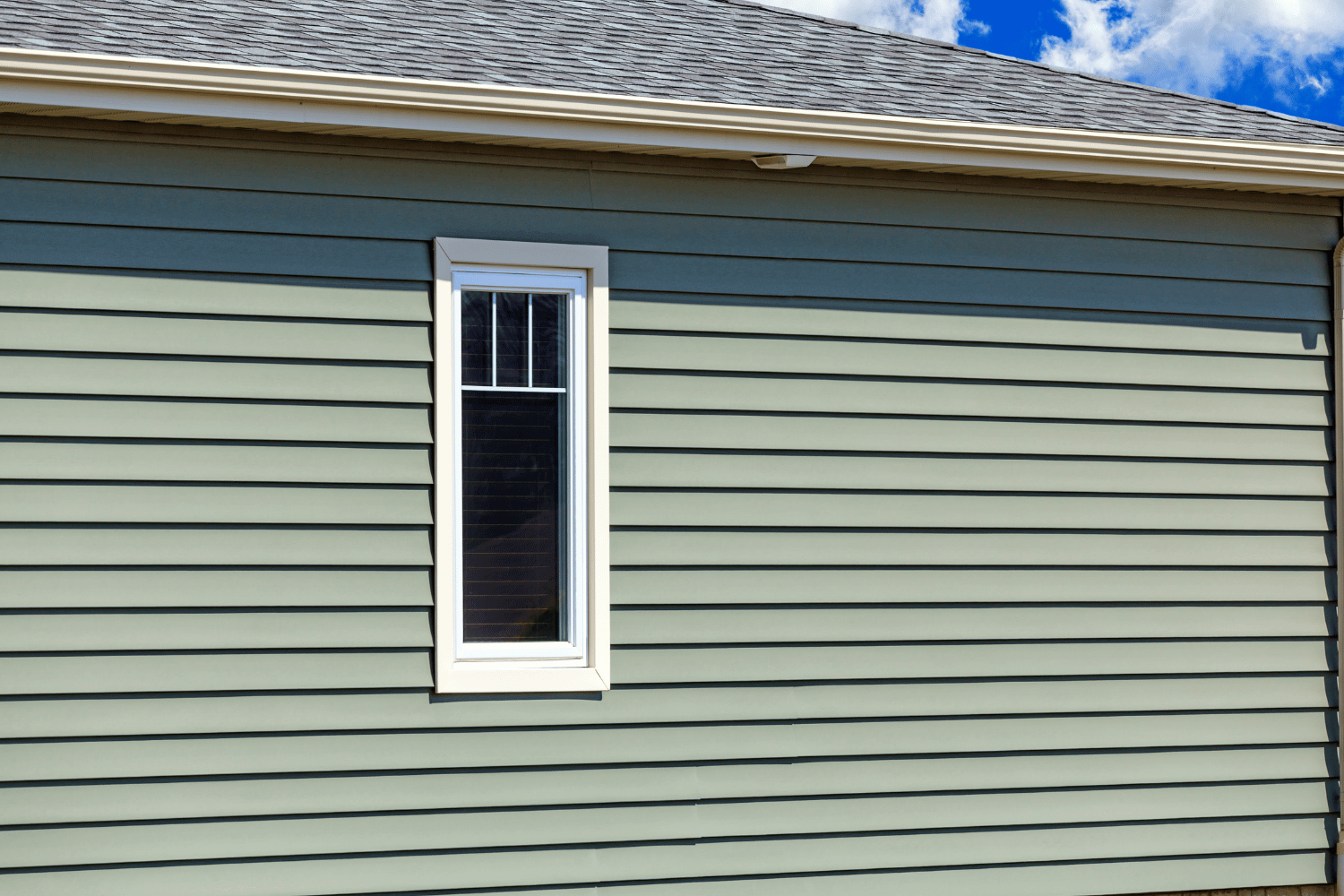 Preparing for installation of siding materials.