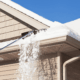 Safe methods for removing ice dams from a roof.