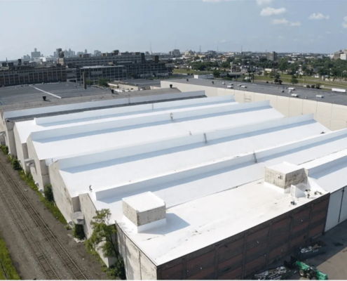 Commercial Roofing, TPO, Metal, Memberane Replacement and Repair in Sterling Heights MI